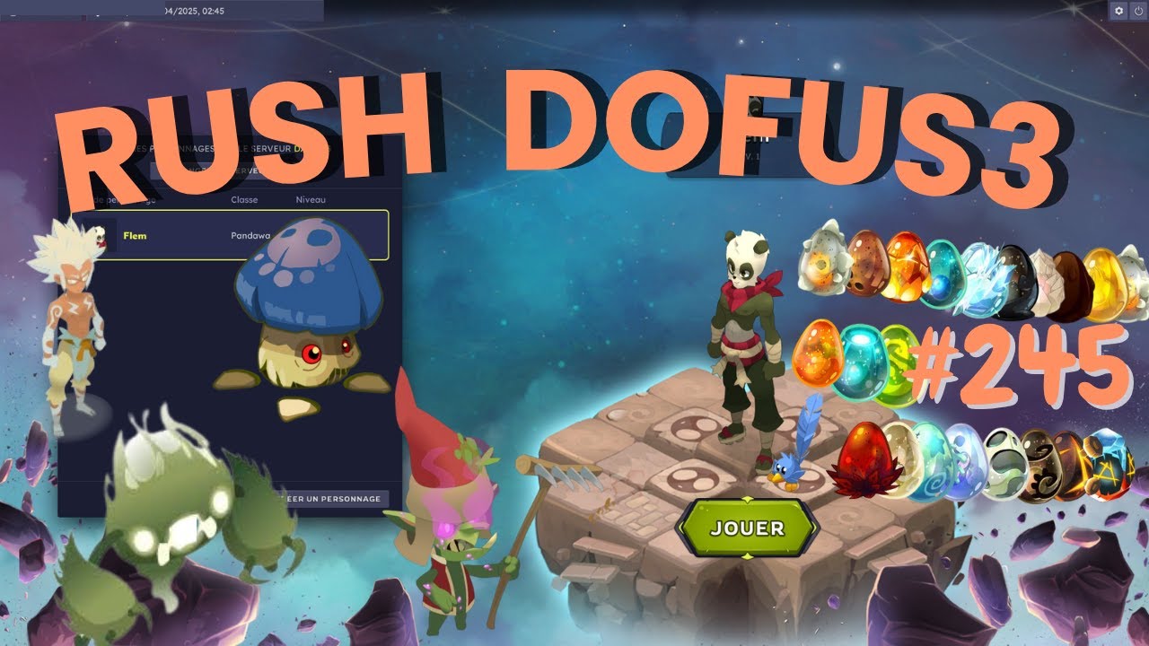 On discute Tranquille en Farmant pour les Quêtes du DOFUS Sylvestre (épisode 245)