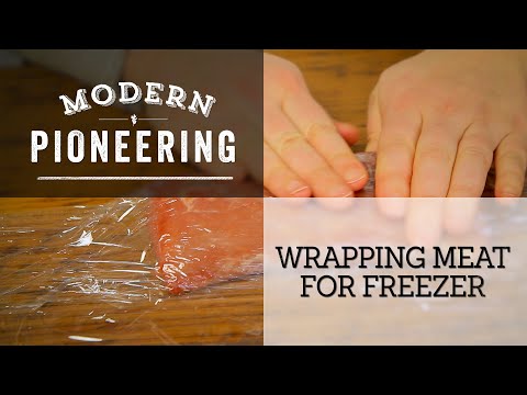 How to Wrap Meat for Freezer