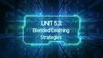 Blended Learning Strategies