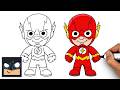 How to Draw The Flash | Justice League