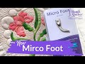 Unboxing the NEW MicroFoot from Handi Quilter