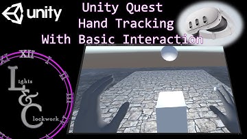 Unity Quest Hand Tracking with Basic Interaction