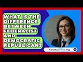 Federalists vs Democratic-Republicans: Ideologies and Policies in Early American Politics