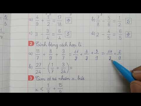 Video Vở ô li Bài tập Toán lớp 4 quyển 2 - Bài 121 LUYỆN TẬP... - youtube