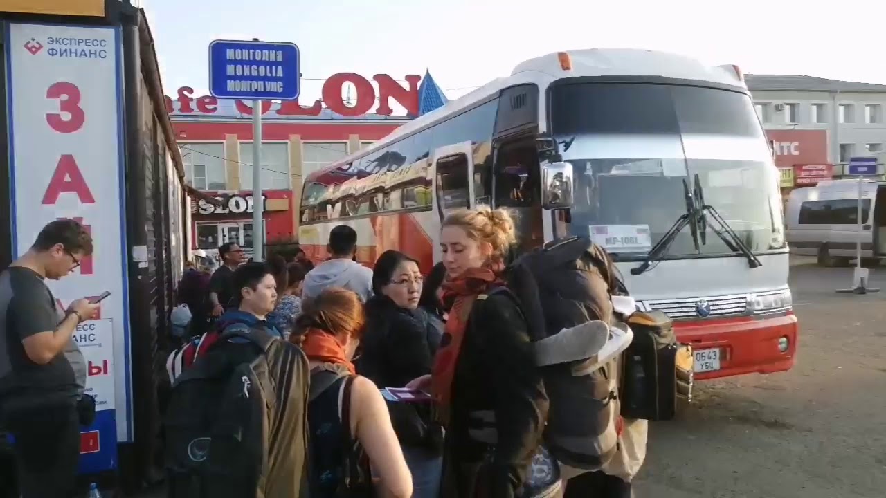 Улан батор на машине