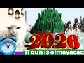 Novruz Ramazan Və Qurban Bayramlarının Tarixləri Açıqlandı 2026 