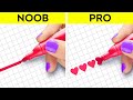 WHO DRAWS BETTER? || Brilliant Drawing Hacks and Art Tricks By 123GO! SCHOOL