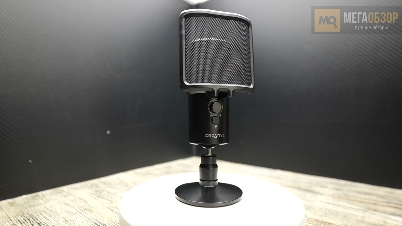 Тест микрофона Creative Live! Mic M3