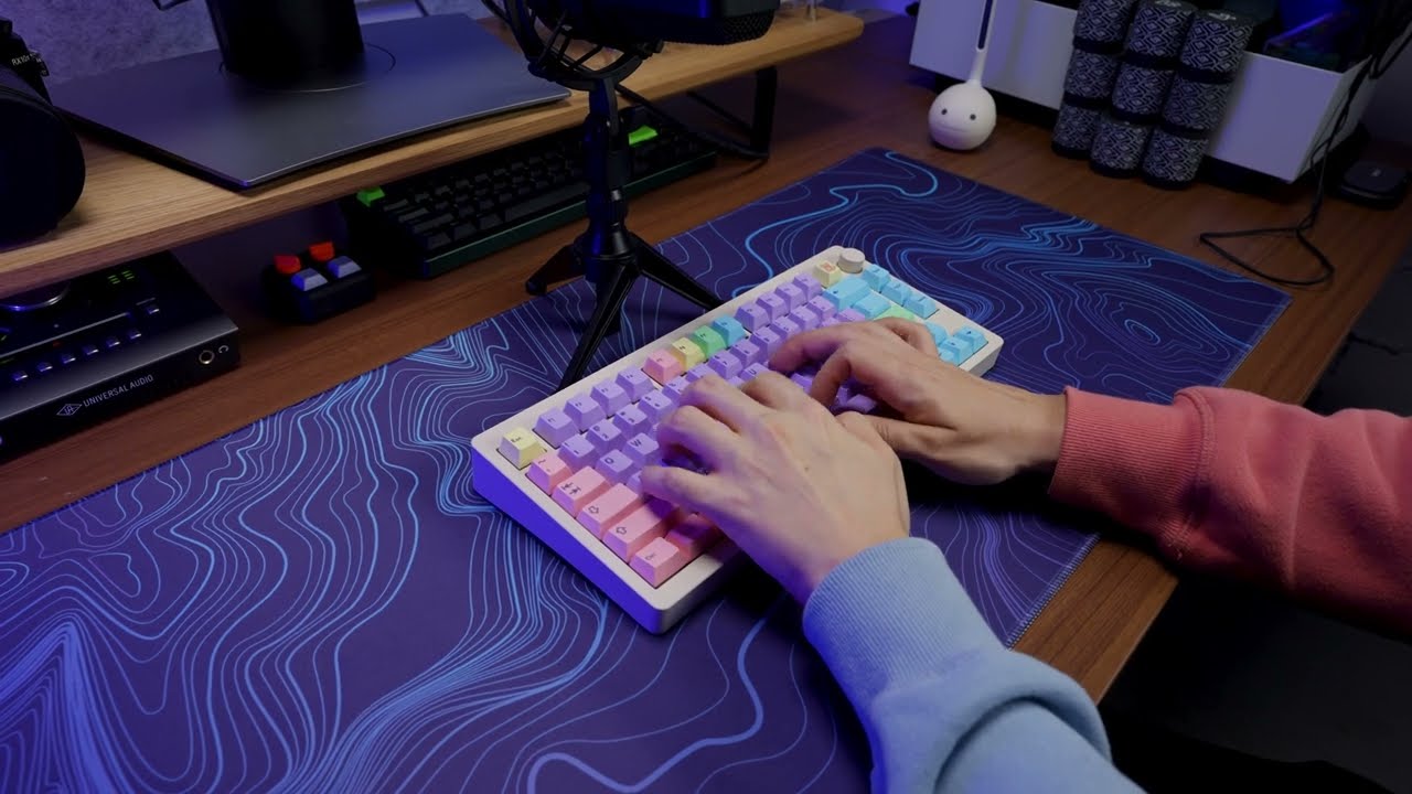 SP-Star Ayara Switch Sound Test on CF81 Keyboard