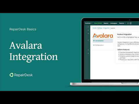 RepairDesk & Avalara Integration Walk-Through