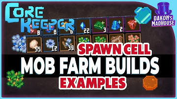 Spawn Cell Mob Farm Build Examples | Core Keeper 1.1