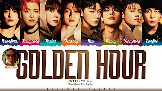 ATEEZ (에이티즈) 'Golden Hour (Narration by MADDOX)' Lyrics [Color Coded_Eng] | ShadowByYoongi