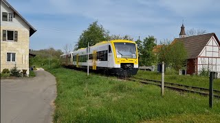 Saisonstart bei der Biberbahn  - mit neuem Haltepunkt in Mühlingen-Zoznegg | Ablachtalbahn