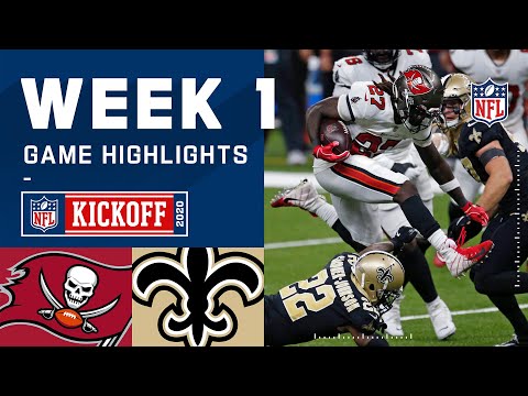 Buccaneers vs. Saints Week 1 Highlights | NFL 2020