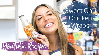 Quick & Easy Lunch Recipe: Sweet Chili Chicken Wraps