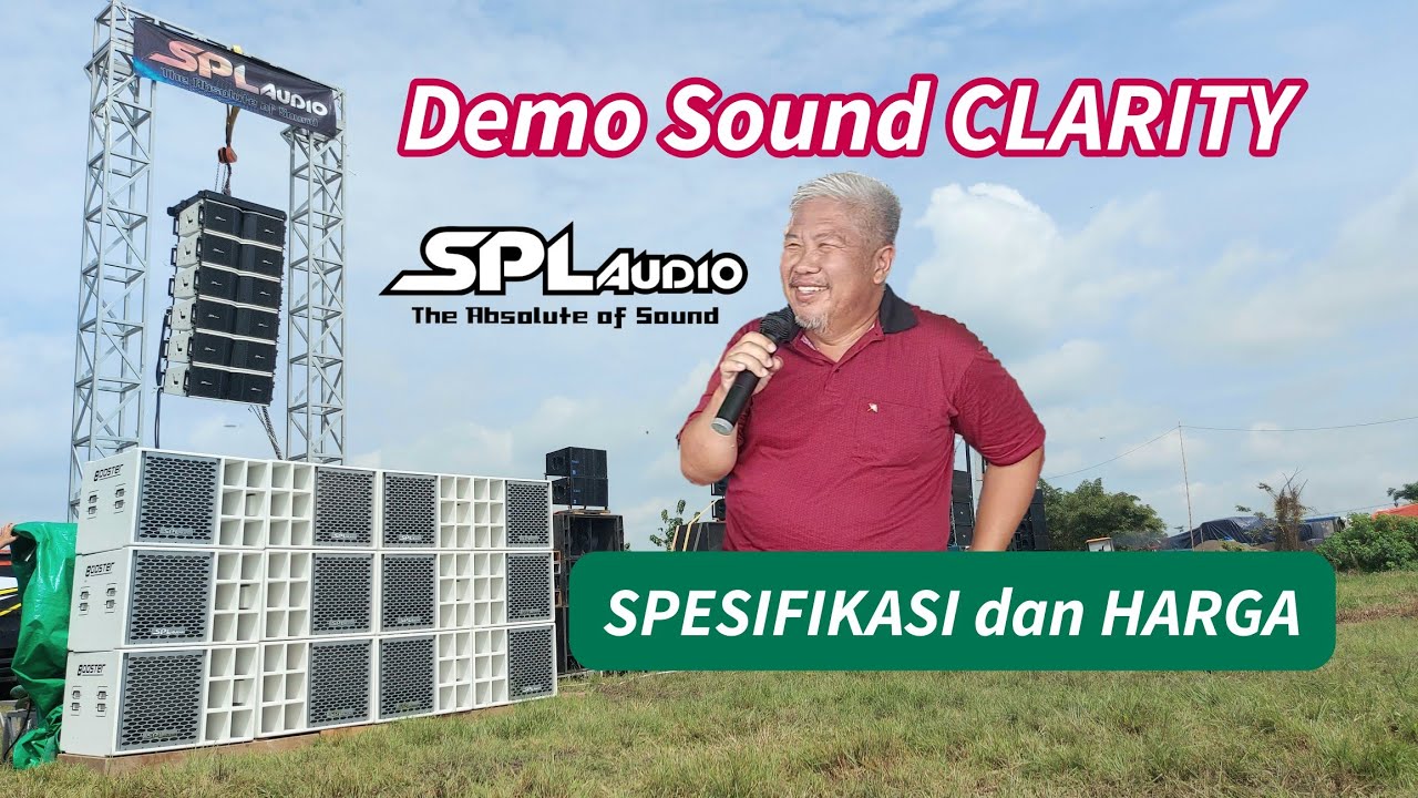 DEMO SOUND CLARITY SPL Audio di TULANGAN SIDOARJO