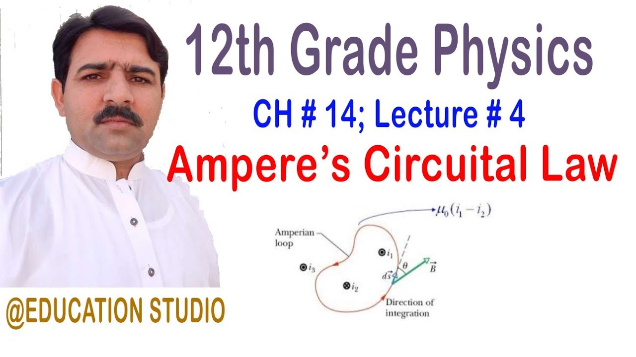 Ampere's Circuital LawCh 14 Lec 4 Urdu Hindi Prof Muhammad