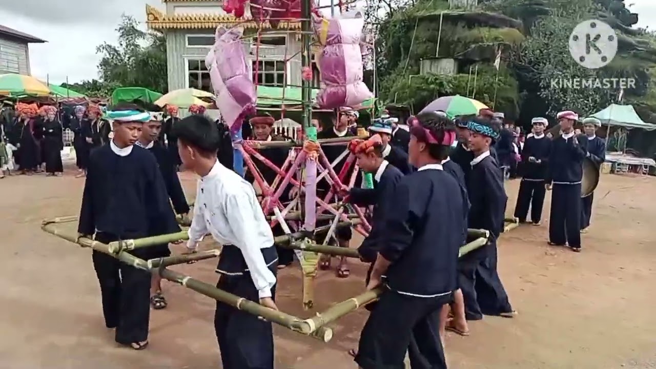 ကထိန်ပွဲတော် တူနွှဲပျော်🤗ပအိုဝ်းတို့ စံ‌ေပျာ်ရာနော်🥰🥰🥰