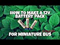 How to make 12v battery pack  jj creation