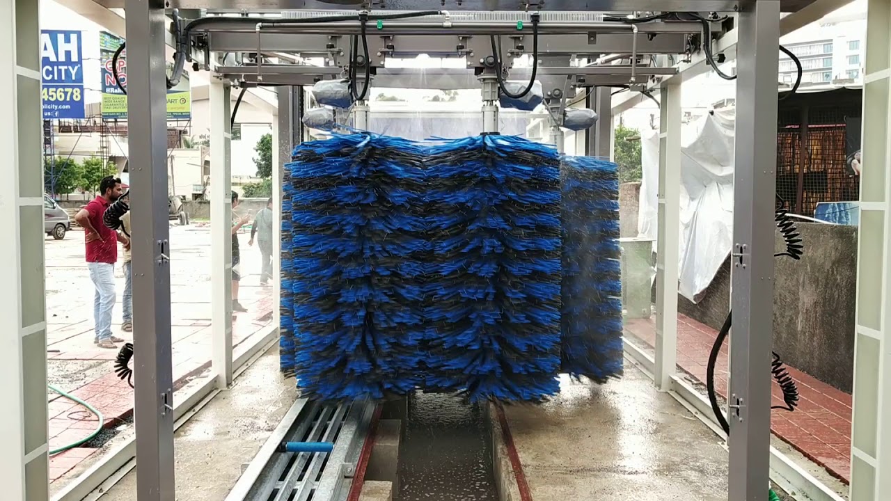 APNA WASH SURAT.........Automatic Car wash in surat, india. YouTube