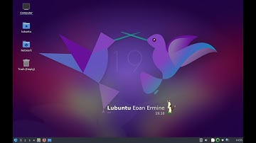 Lubuntu 19.10 Eoan Ermine stills