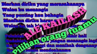 Pilihan orang tuamu - lagu sedih bikin baper dah - disertai lirik