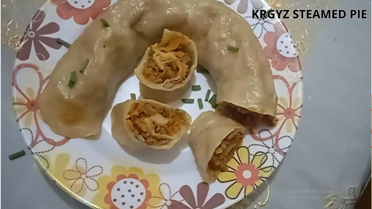 KRYGYZTAN STEAMED PIE (OPOMO) | Oromo Recipe