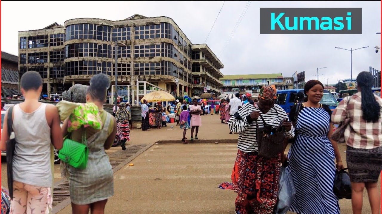 Kumasi Street Life: Exploring Ghana’s Bustling City in West Africa