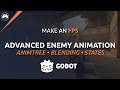 Advanced Enemy Animations - Godot FPS Series #15B