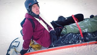 MY DAD BROKE HIS SHOULDER 😔