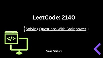 Solving Questions with Brainpower - Leetcode 2140 - Python