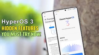 HyperOS 3 Hidden Features You MUST Try Now! 🚀🔥