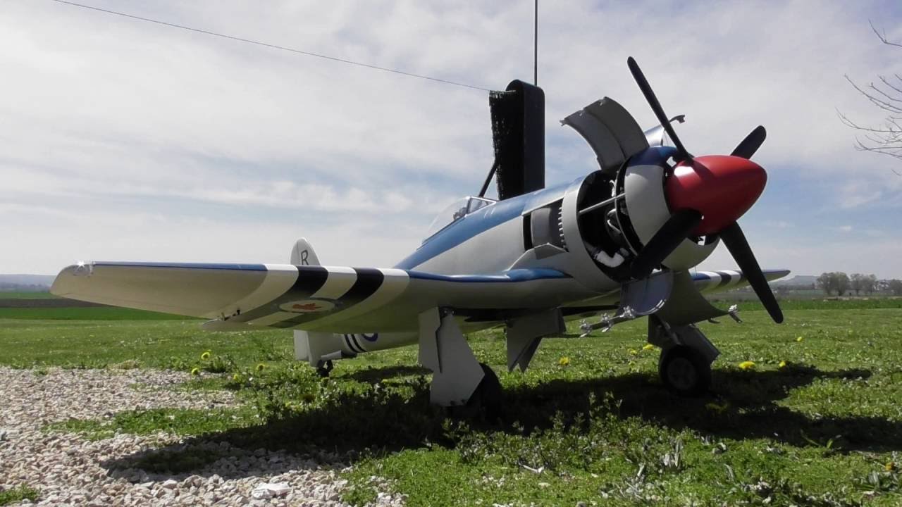 Sea Fury RC Maiden