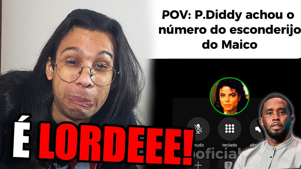 reagindo à saga das LIGAÇÕES DO MICHAEL JACKSON com o P. DIDDY