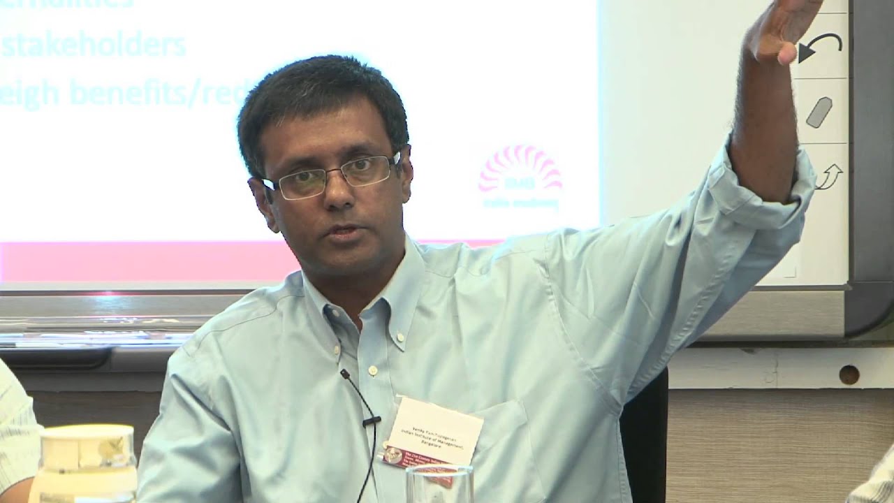 infrastructure as a service IIHS-UC Berkeley Conference | Venky Panchapagesan(Indian Institute of Management,Bangalore)
