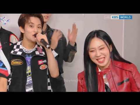 from subscribing to mark's bubble to meeting him | youngji having the best moment of her life #mark