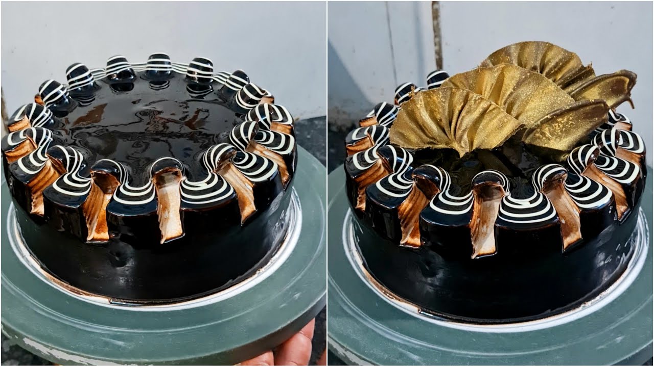 chocolate cutting-edge cake 🎂 decoration ideas | chocolate cake 🎂design | 