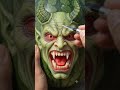 Terrifying Demon Mask Carved Into aWatermelon! #usa #ai #viralvideo