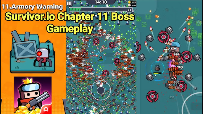 Survivor.io Chapter 10 Boss Gameplay