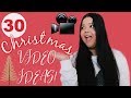 30 Christmas Video Ideas For YouTubers
