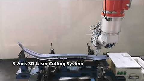 Five-axis 3D laser cutting machine