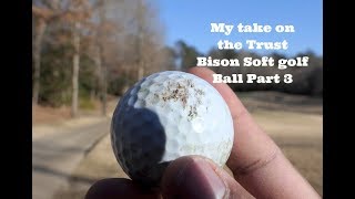 My Take on the Trust Bison Soft Golf Ball Part 3 screenshot 4