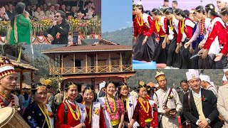 Mangkhim Opening Ceremony Jhusingthang West Sikkim ✨🏹/ Performance of Sir Uday and Manila Sotang❤️