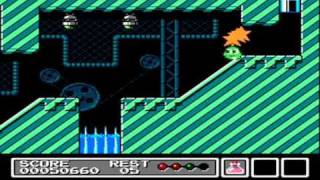 Gimmick! (NES) ~ Part 1/3
As I know I uploaded way too many shoot em up gameplay videos, this time Im going to play something different.
Anyways, this is Gimmick! released for the NES in 1992, it only was released in Japan, although it was also released in Scandinavia, but the release didnt had enough success.
The storyline tells about a girl who receives as a birthday present a toy named Yumetaro, after receiving this toy, she starts to play a lot with it while her previous toys are watching her. As her previous toys were mad with the girl and her new toy, they suddenly kidnap her when sleeping, teleporting her to another world. After she was teleported, Yumetaro sets out to rescue her.
The game uses the FME-7 mapper which adds 3 extra sound channels to the regular NES soundboard, which is the main reason of why the music sounds different in comparison with other NES/Famicom games. Gimmick! (NES) ~ Part 1/3