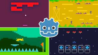 I learned Godot by making 4 games in 4 weeks