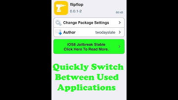 FlipFlop - Quickly Switch Between Apps (iOS 8.1.2)