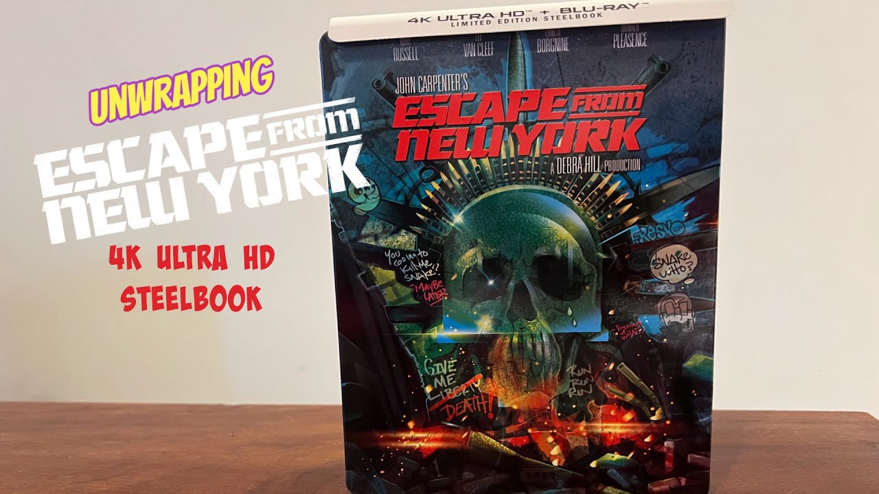 Unwrapping: Escape From New York 4K Ultra HD Blu-ray Steelbook
