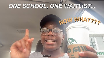 my medical school 2023-2024 application update #2| waitlisted now what?