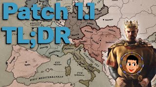 CK3 Patch 1.1 - Diplomacy & Allies Nerfed! AI Combat Fixed  What you want to know for the update.