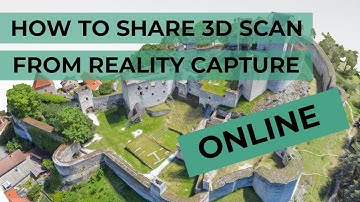 How to share 3D scan from Reality Capture online